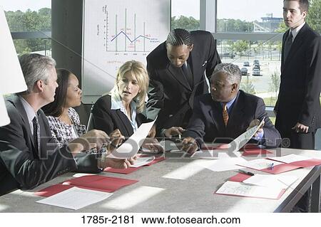 Business presentation in conference room View Large Photo Image Stock Image - Business presentation in conference room. Fotosearch