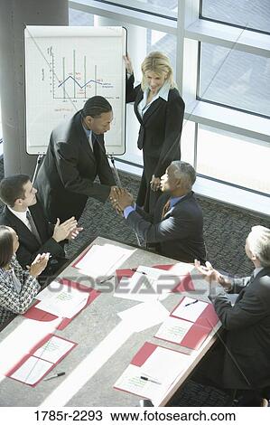 Stock Image - Business presentation. Fotosearch