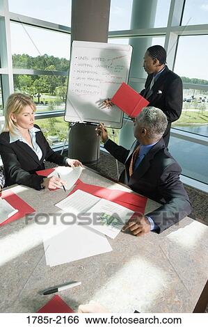Stock Photograph - Business presentation. Fotosearch