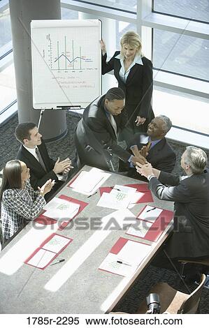 Stock Photography - Business presentation. Fotosearch