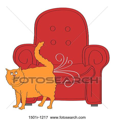 Stock Photo - Cat Spray, illustration. Fotosearch