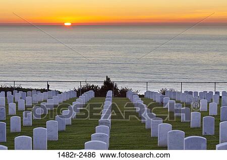 Cemetery at waterfront, Fort Rosecrans National Cemetery, Point Loma, California, USA View Large Photo Image Stock Photograph - Cemetery at waterfront, Fort Rosecrans National Cemetery, Point Loma, California, USA. Fotosearch