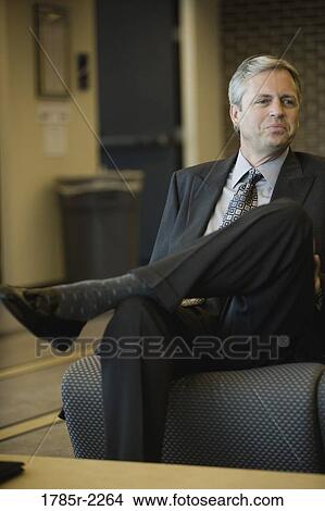 Picture - Close-up of a businessman. Fotosearch