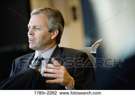 Stock Image - Close-up of a businessman. Fotosearch