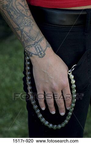 Close-up of a tattoo on a man's arm View Large Photo Image Stock Image - Close-up of a tattoo on a man's arm. Fotosearch