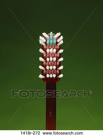 Stock Image - Close-up of a toothbrush. Fotosearch