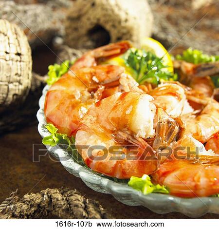 Close-up of cooked black tiger shrimp in a bowl (Penaeus monodon ) View Large Photo Image Stock Image - Close-up of cooked black tiger shrimp in a bowl (Penaeus monodon ). Fotosearch
