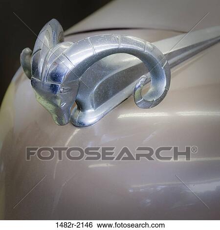 Close-up of hood ornament of an antique car, Potlatch Totem Park, Ketchikan, Alaska, USA View Large Photo Image Stock Photograph - Close-up of hood ornament of an antique car, Potlatch Totem Park, Ketchikan, Alaska, USA. Fotosearch