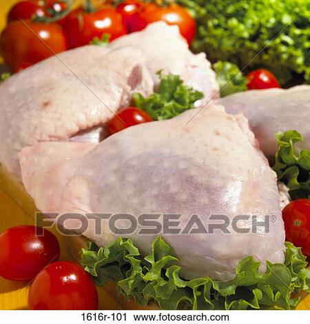 Close-up of raw turkey with lettuce and cherry tomatoes View Large Photo Image Stock Image - Close-up of raw turkey with lettuce and cherry tomatoes. Fotosearch
