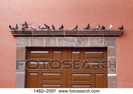 Stock Photo - Detail of a door, San Miguel de Allende, Guanajuato, Mexico. Fotosearch