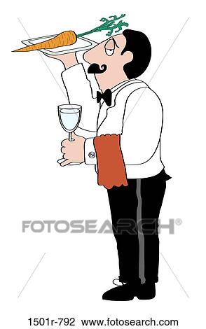 Stock Image - Diet Food, Linda Braucht, (b. 20th C. /American), Computer graphics. Fotosearch