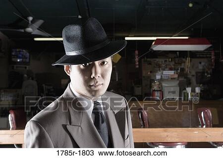 Gangster in a pool hall View Large Photo Image Stock Image - Gangster in a pool hall. Fotosearch