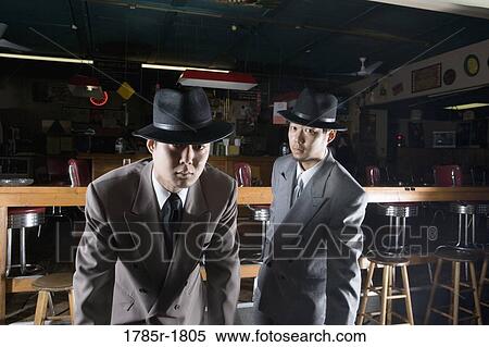 Gangsters in a pool hall View Large Photo Image Stock Photography - Gangsters in a pool hall. Fotosearch