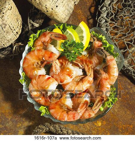 High angle view of cooked black tiger shrimp in a bowl View Large Photo Image Stock Image - High angle view of cooked black tiger shrimp in a bowl. Fotosearch