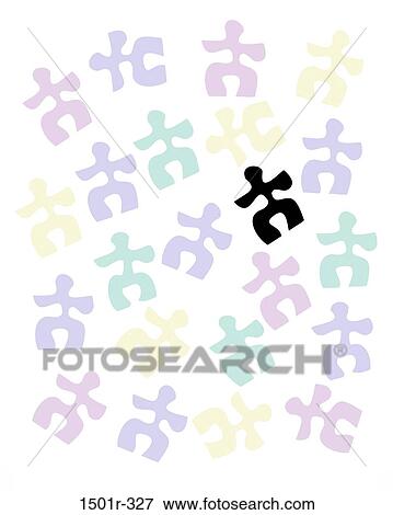 Stock Photo - Human Race 2004 Linda Braucht (20th C. American) Computer graphics. Fotosearch