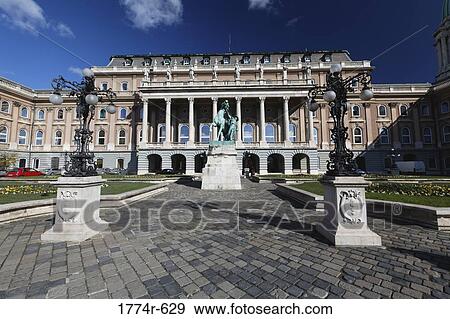 Hungary, Budapest, Csikos Court of Buda Castle View Large Photo Image Stock Photo - Hungary, Budapest, Csikos Court of Buda Castle. Fotosearch