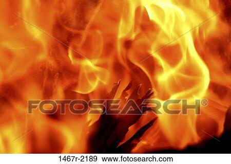 Log fire View Large Photo Image Stock Photo - Log fire. Fotosearch