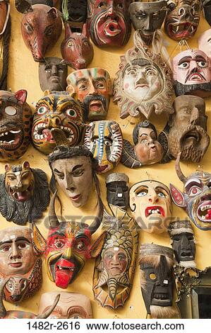 Masks, San Miguel de Allende, Guanajuato, Mexico View Large Photo Image Stock Photograph - Masks, San Miguel de Allende, Guanajuato, Mexico. Fotosearch