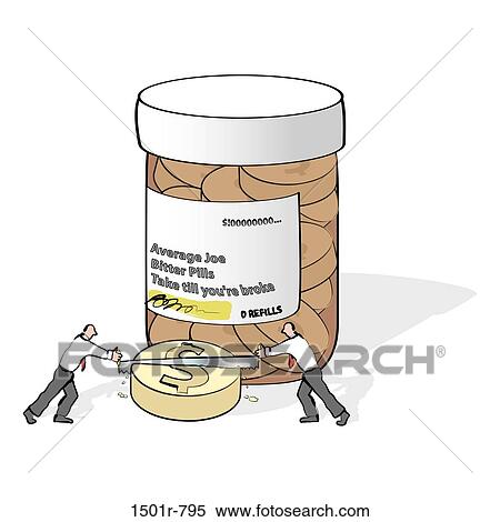 Pill Splitting, Linda Braucht, (b. 20th C. /American), Computer graphics View Large Photo Image Stock Photography - Pill Splitting, Linda Braucht, (b. 20th C. /American), Computer graphics. Fotosearch