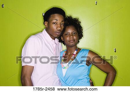 Portrait of a young couple View Large Photo Image Stock Photo - Portrait of a young couple. Fotosearch