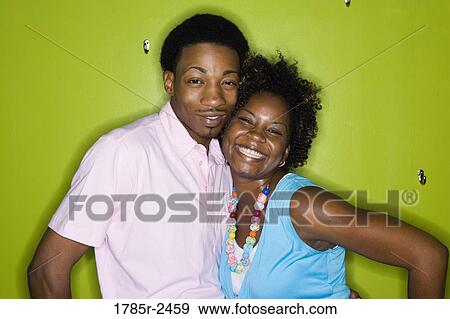Portrait of a young couple View Large Photo Image Stock Photo - Portrait of a young couple. Fotosearch
