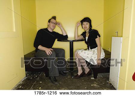 Portrait of a young couple View Large Photo Image Stock Photograph - Portrait of a young couple. Fotosearch