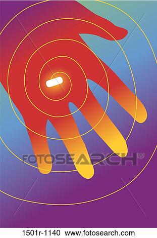 Red hand holding pill, illustration View Large Photo Image Stock Image - Red hand holding pill, illustration. Fotosearch