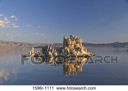 Reflection of rocks in water, Mono Basin National Forest Scenic Area, Mono Lake Tufa State Reserve, California, USA View Large Photo Image Stock Image - Reflection of rocks in water, Mono Basin National Forest Scenic Area, Mono Lake Tufa State Reserve, California, USA. Fotosearch