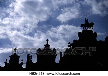 Silhouette of buildings at dusk, Grand Place, Brussels, Belgium View Large Photo Image Stock Photo - Silhouette of buildings at dusk, Grand Place, Brussels, Belgium. Fotosearch