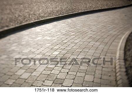 Stock Photo - Stone walkway. Fotosearch