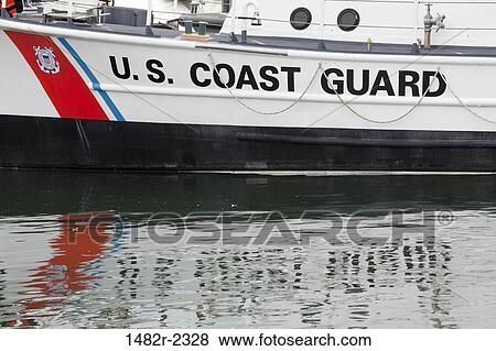 USA, Oregon, Charleston, Coast Guard boat in harbor View Large Photo Image Stock Photo - USA, Oregon, Charleston, Coast Guard boat in harbor. Fotosearch