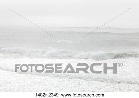 USA, Oregon, Seascape View Large Photo Image Stock Photo - USA, Oregon, Seascape. Fotosearch