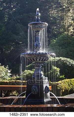 USA, Oregon, Shore Acres State Park, Fountain in garden View Large Photo Image Stock Image - USA, Oregon, Shore Acres State Park, Fountain in garden. Fotosearch