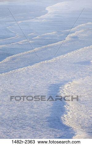 Stock Image - USA, Oregon, Waves on beach. Fotosearch