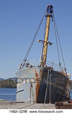 Weathered ship on the beach, Chilcotin Princess, Namu, British Columbia, Canada View Large Photo Image Stock Photograph - Weathered ship on the beach, Chilcotin Princess, Namu, British Columbia, Canada. Fotosearch