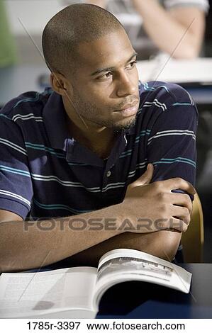 Stock Photo - Close-up of a student. Fotosearch