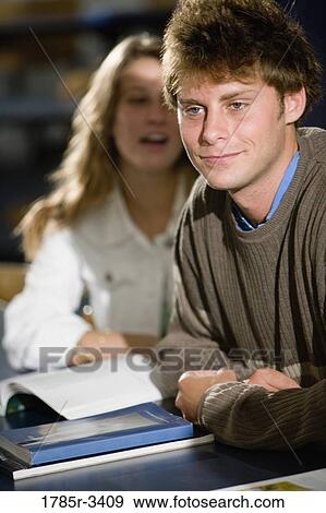 Close-up of a student View Large Photo Image Stock Photo - Close-up of a student. Fotosearch