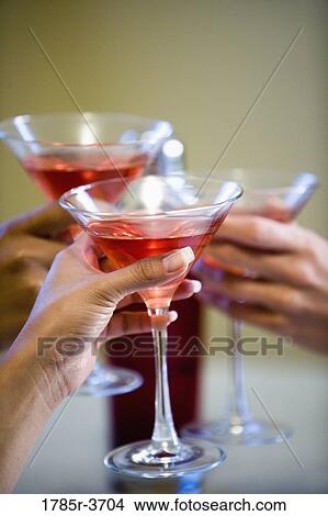 Cocktails toast View Large Photo Image Picture - Cocktails toast. Fotosearch