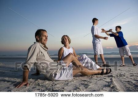 Family vacation at the beach View Large Photo Image Stock Image - Family vacation at the beach. Fotosearch