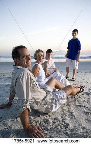 Family vacation at the beach View Large Photo Image Stock Image - Family vacation at the beach. Fotosearch
