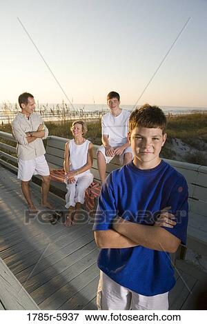 Family vacation at the beach View Large Photo Image Stock Photo - Family vacation at the beach. Fotosearch
