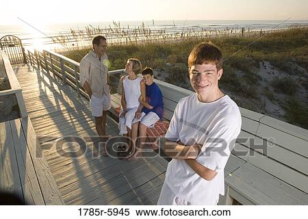Family vacation at the beach View Large Photo Image Stock Photography - Family vacation at the beach. Fotosearch