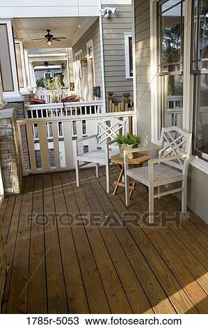 Front porch of house View Large Photo Image Stock Image - Front porch of house. Fotosearch