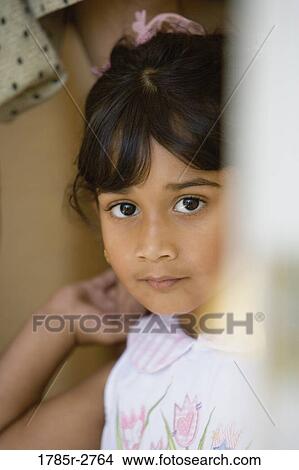 Portrait of a young girl View Large Photo Image Picture - Portrait of a young girl. Fotosearch