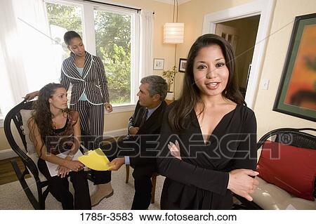 Women entrepreneurs in a business meeting View Large Photo Image Stock Image - Women entrepreneurs in a business meeting. Fotosearch