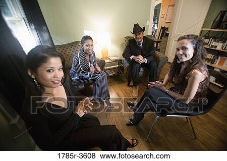 Women entrepreneurs in a business meeting View Large Photo Image Stock Photo - Women entrepreneurs in a business meeting. Fotosearch