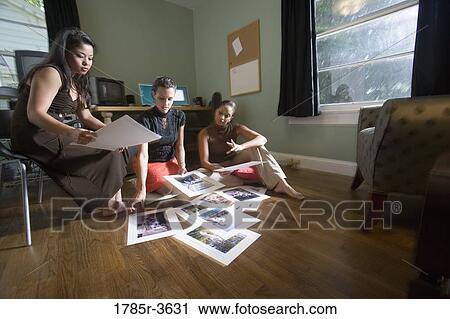 Women entrepreneurs working in office View Large Photo Image Stock Image - Women entrepreneurs working in office. Fotosearch