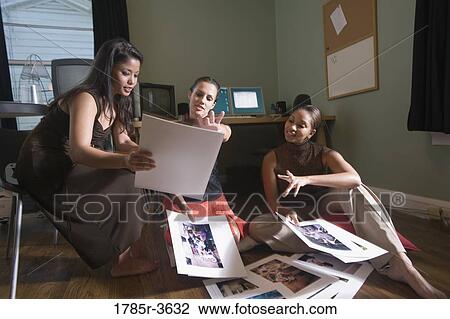 Women entrepreneurs working in office View Large Photo Image Stock Image - Women entrepreneurs working in office. Fotosearch