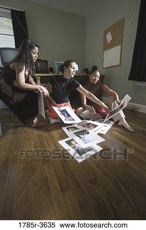Women entrepreneurs working in office View Large Photo Image Stock Photography - Women entrepreneurs working in office. Fotosearch