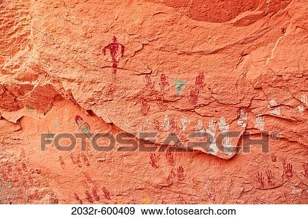 Anasazi pictographs, Navajo reservation Arizona View Large Photo Image Stock Photo - Anasazi pictographs, Navajo reservation Arizona. Fotosearch